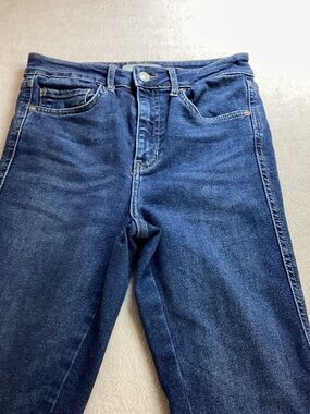 We The Free Straight Leg Dark Blue Jeans